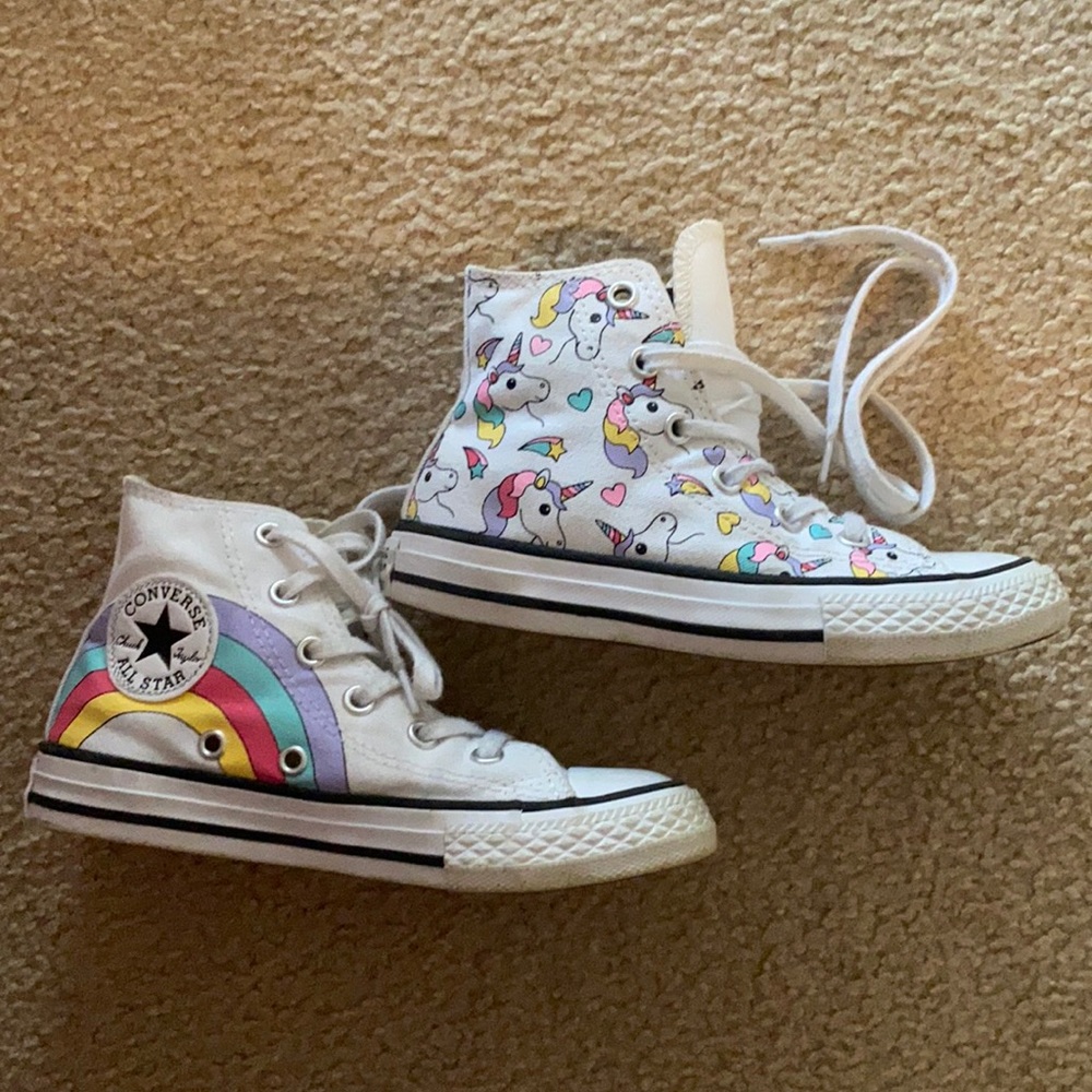 Unicorn CONVERSE ALL STAR high top shoes